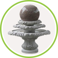 natural stone fountain
