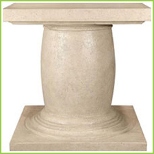 stone dining table bases
